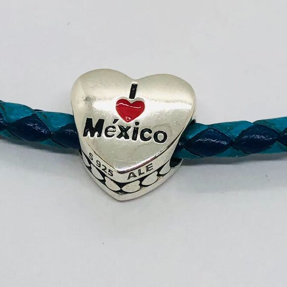 ✨✨Pandora I Love Mexico Heart Bead Charm - Picture 3 of 3